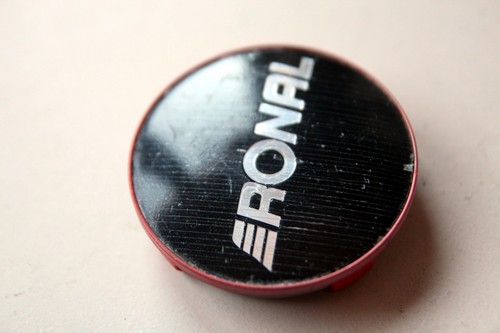 Rare Original Ronal 0030289 79089 BLACK Alloy Wheel Center Cap Cover Hub - Picture 2 of 4