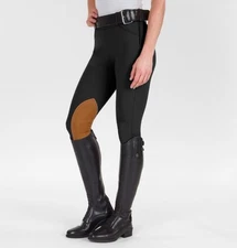 The Tailored Sportsman Black Tan Hunter Trophy Riding Breeches Size 30L NWT