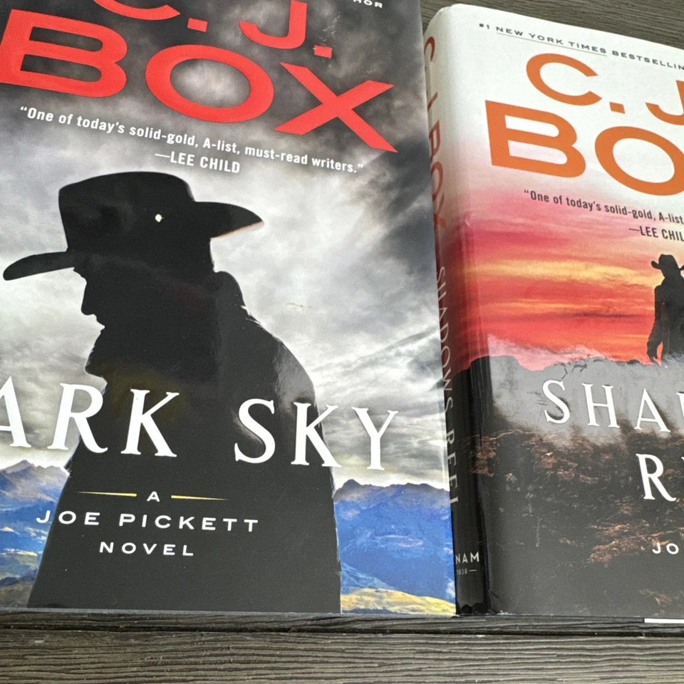Joe Pickett Series Dark Sky Shadow Reel C J Box Mystery Suspense Crime Fiction - Image 2 of 4