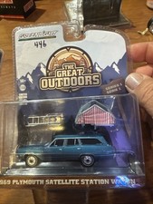 Greenlight Great Outdoors 1969 Plymouth Satellite station wagon  PAC Damage