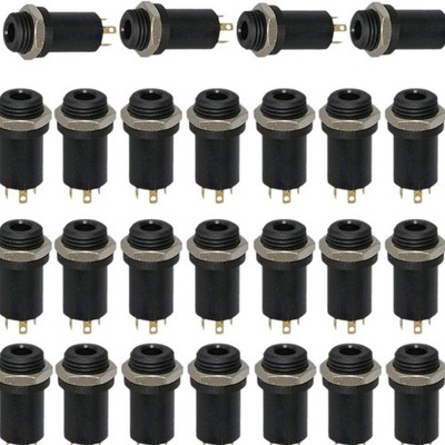 3,5-mm-Mini-Klinkenbuchse 25 Stück vergoldet Stereo Panel Mount Lötverbinder 