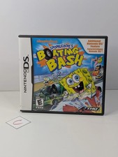 SpongeBob's Boating Bash (Nintendo DS, 2010) CIB Complete w/ Manual