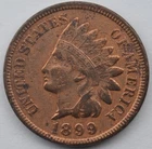 1899 1C Indian Head Cent #238 #63