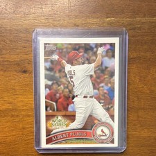 Topps 2011 St. Louis Cardinals World Series Champions Albert Pujols #WS1