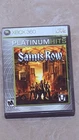 Platinumhits :Saints  Row Xbox 360 2005 Microsoft Corporation . Rated M + 17