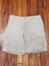 Propper BDU Tactical Utility Cargo Shorts Khaki Tan Men's Large Ripstop EUC