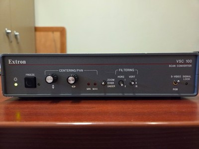 Extron VSC 100 High-Resolution Computer-to-Video Scan Converter w/ Power Cord