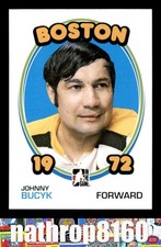 2009 In The Game ITG #2 Johnny Bucyk  NM/NM+  1972 The Year In Hockey 14905
