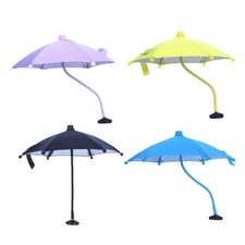 Phone Umbrella for Sun Practical Universal Adjustable for Video Pool Beach