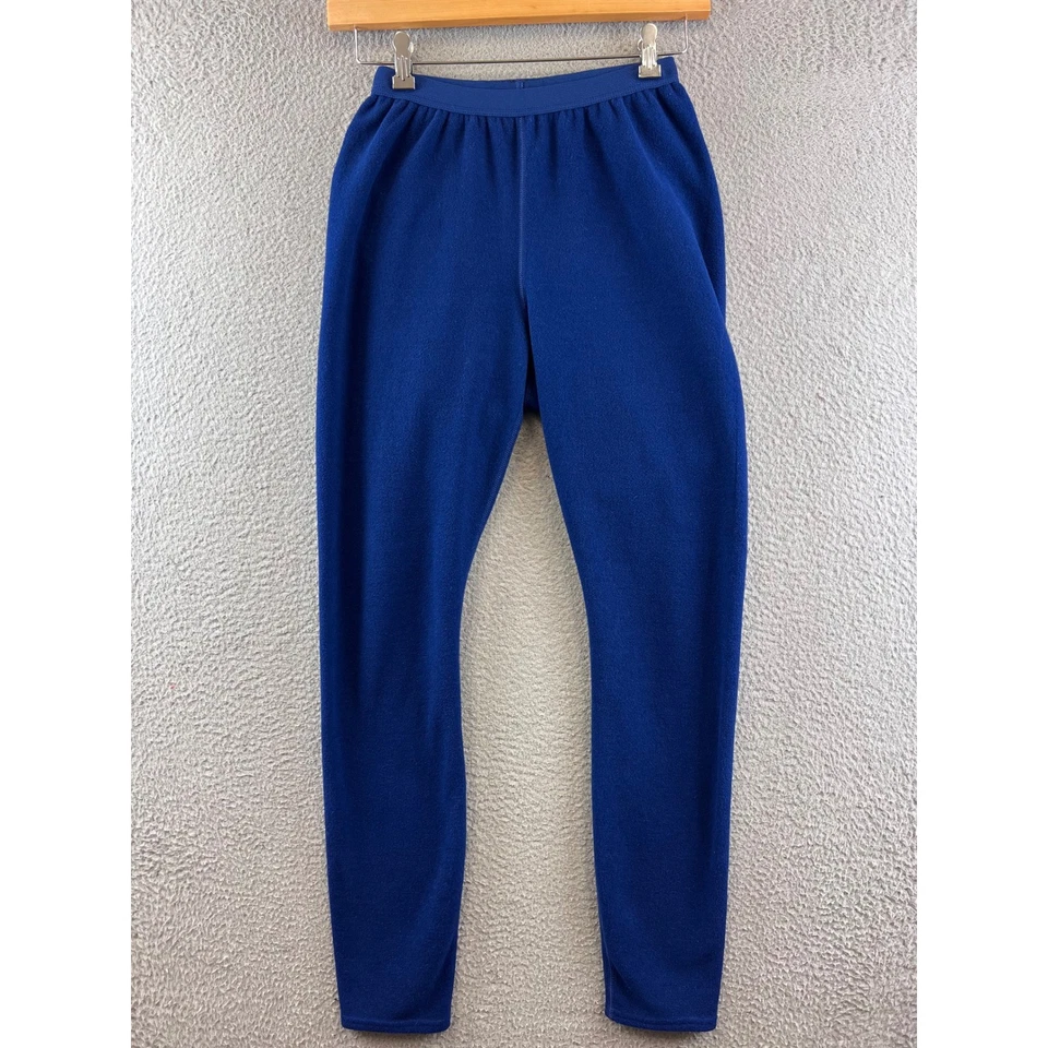 Pantalones de vellón vintage Patagonia Capilene para hombre capa base térmica azul M Foto 2 de 4