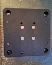 1 PZ 1026 Supporto Piedistallo Girevole per Modelli Downrigger Nero Piccolo