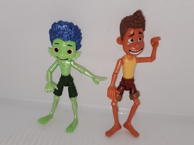  Disney Pixar LUCA  ALBERTO Figure Color Changing Mattel. RARE HTF READ DESCRIPT