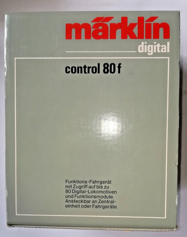 Märklin H0, Control 80 f, 0VP, neuwertig, gebraucht, geprüft, 0VP (2) - Bild 4 von 4