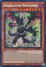 Yugioh! LP Diabellstar Vengeance - ALIN-EN011 - Secret Rare - 1st Edition Lightl