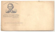 Civil War Cover Publisher & Senator PARSON BROWNLOW "Right To The Last"