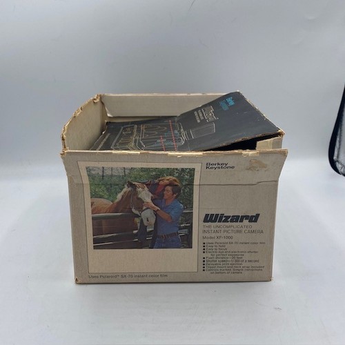 Berkey Keystone Wizard XF 1000 Instant Camera (Uses SX-70 Film) - Picture 4 of 10