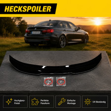 Hochwertiger hochglanzschwarzer Heckspoiler PSM Tuning F�r BMW 1er E82 07-13
