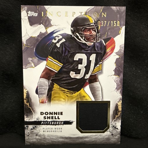 2024 Topps Inception Donnie Shell #RC-DS Relic SP/150 - Steelers