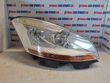 Citroen C4 Picasso Mk1 B5 2009 Driver Side Halogen Head Light Lamp Citroen C4 Picasso Mk1 B5 2009 Driver Side Halogen Head Light Lamp