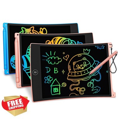 bravokids 3 Pack 8.5 inch LCD writing tablet blue pink pink