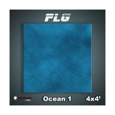 Frontline Gaming Playmat 4' x 4' - Ocean 1 New