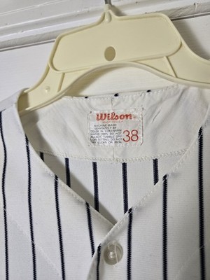Vintage 80s Wilson New York Yankees Team Issued Game Jersey Size