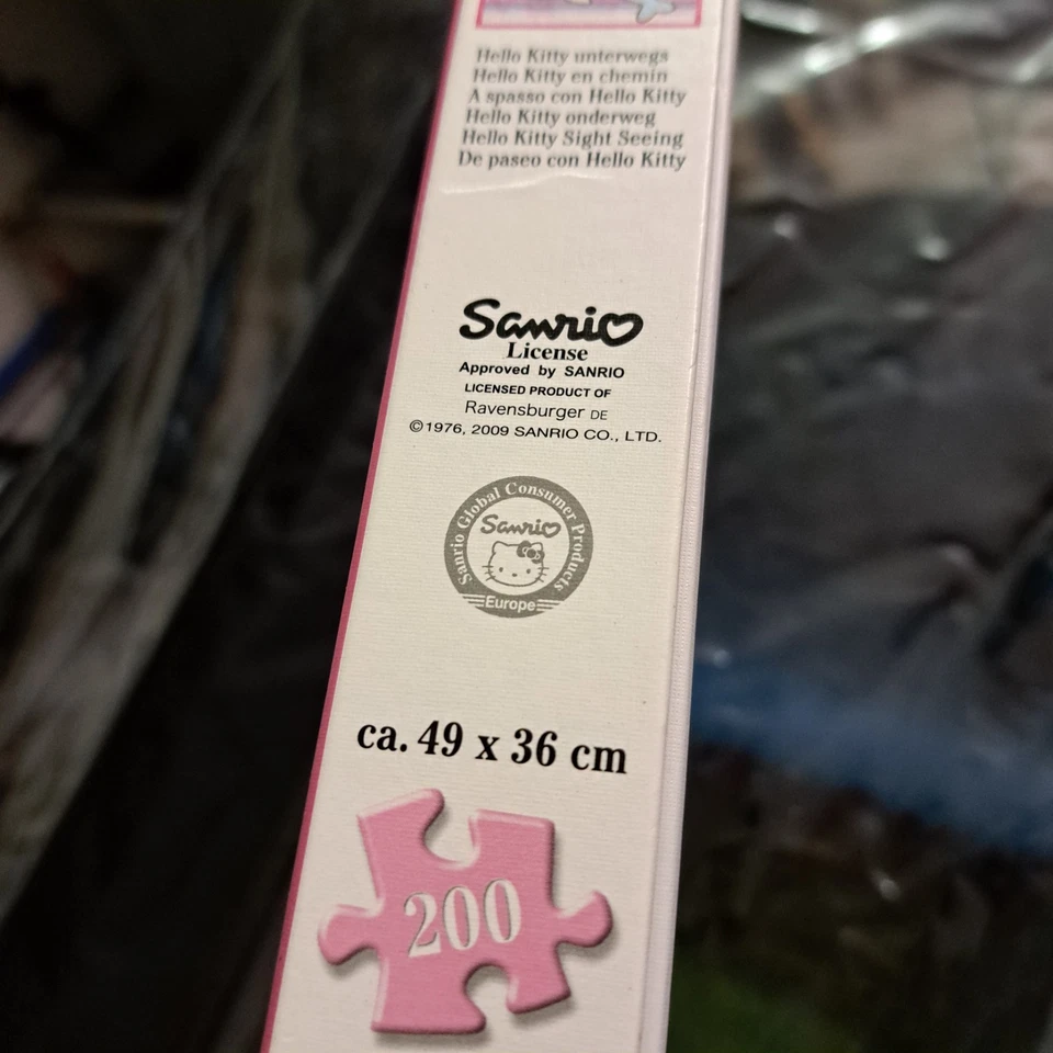 RAVENSBURGER PUZZLE HELLO KITTY 200 Pz XXL PER BAMBINI + 6 ANNI - Immagine 4 di 4