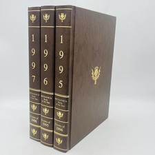 Britannica Book of the Year Events Of 1995 1996 1997 Encyclopaedia Bundle