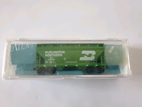 Tolva Atlas escala N 3903 2 bahías ACF flujo central Burlington Northern 435705 LEER  | Condition: New