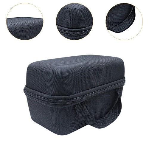 Projector Travel Bag Hard EVA Shell Shock Absorbing Interior Versatile - Afbeelding 3 van 7