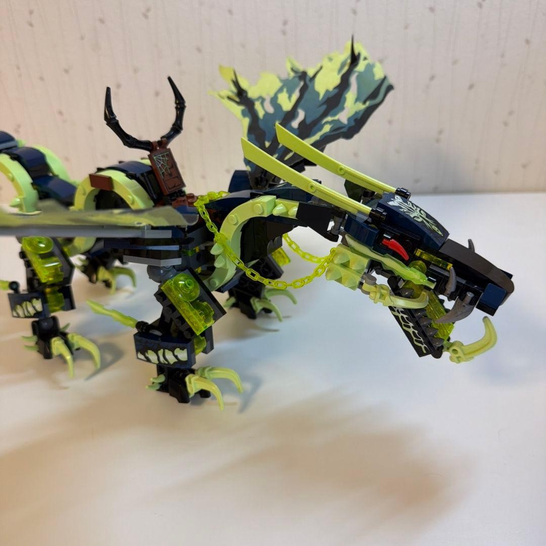 LEGO Ninjago 70736 Ghost Morro Dragon Set with Box Instructions