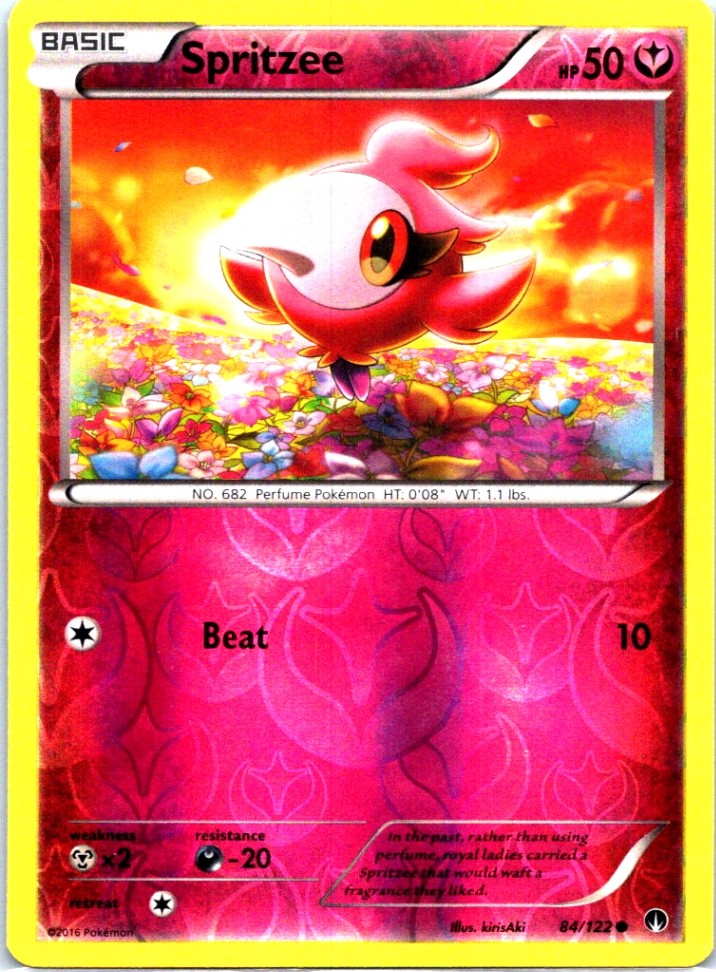 Spritzee 84/122 Common Reverse Holo XY - BREAKpoint LP