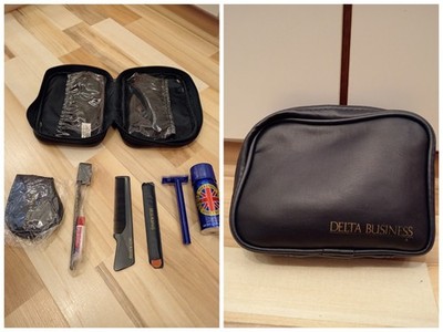 Delta Airlines Business Class Amenity Kit