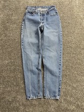 Vintage 80s 90s Jordache High Rise Taper Mom Jeans Baggy Medium Wash 26x29 VTG