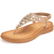 Wiradoo Rhinestone Dress Sandals for women Triangle Crystal Geometric...