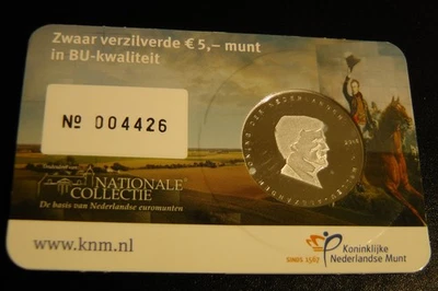 5 Euro2015 Stempelglanz "Het Waterloo Vijfje"  BU  in Coincard Nr. 4426 - Bild 1 von 2