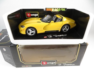 1:18 Bburago 3065 Dodge Viper RT/10 gelb 1993 OVP