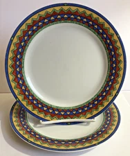 Mikasa Studio Nova China Soiree TPC03 Salad Plates 7 5/8" Porcelain Set Of 2