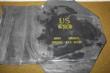 Original WW2 U.S. Army Unfinished D-Day Invasion M7 Assault Gas Mask Carrier