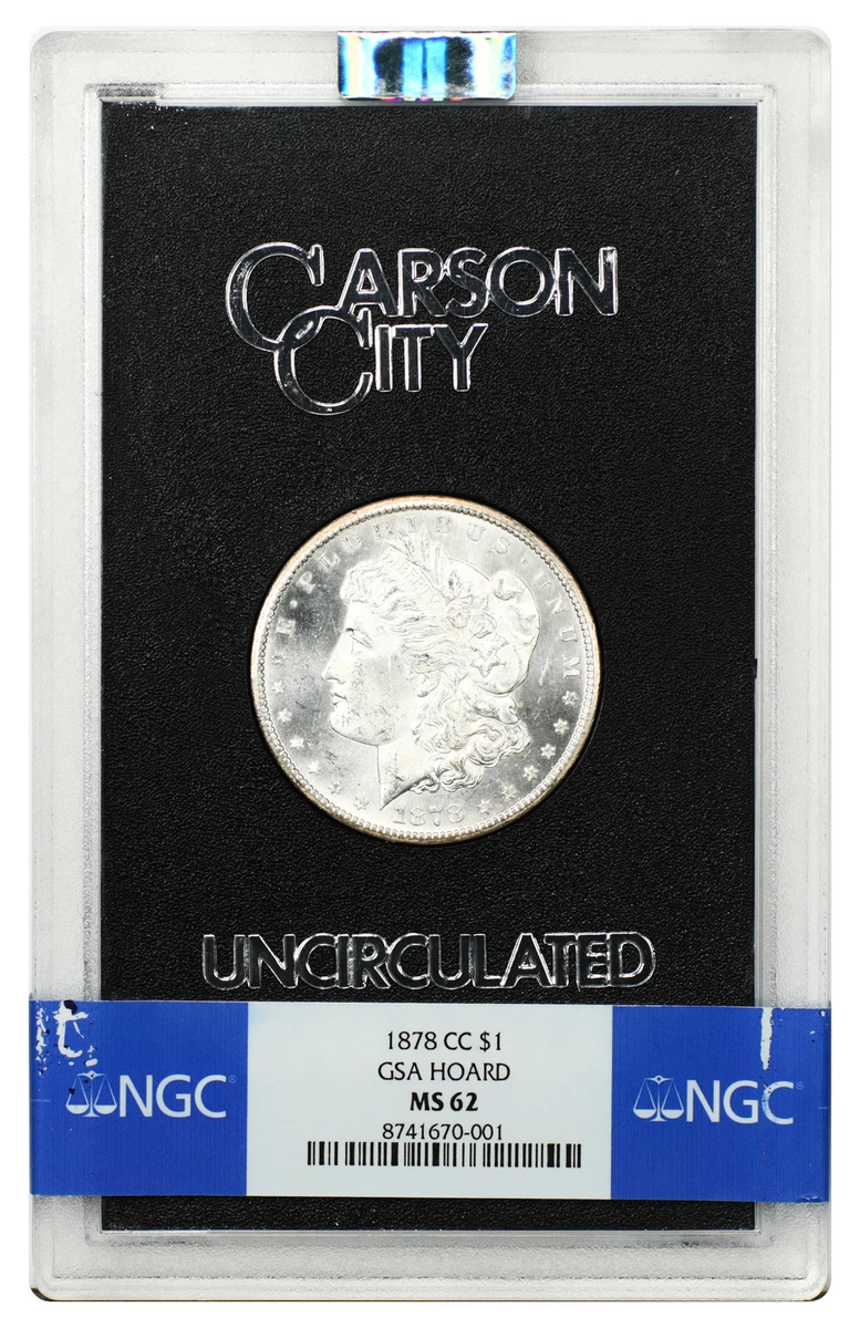 Uncirculated Carson City 1878 Year Morgan US Dollars (1878-1921
