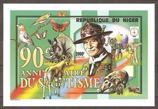 1998 Niger Scouts animals BadenPowell SS IMP 