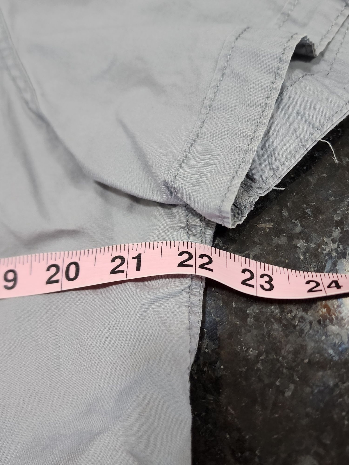 Converse Short Sleeve Button Down down Gray Shirt… - image 4