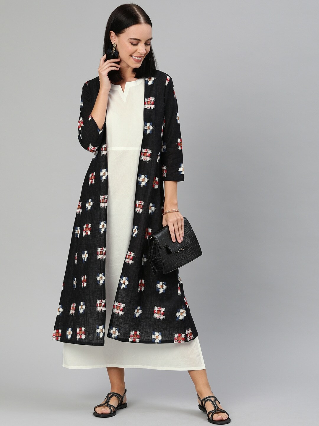 overcoat for sleeveless dress