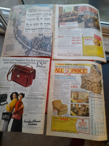 4 Radio TV Times Magazines 1981 Royal Wedding Charles Diana 1986 Queen Elizabeth - Picture 6 of 6