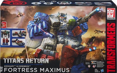 TRANSFORMERS TITANS RETURN FORTRESS MAXIMUS TITAN CLASS FIRST RELEASE 2015 MISB