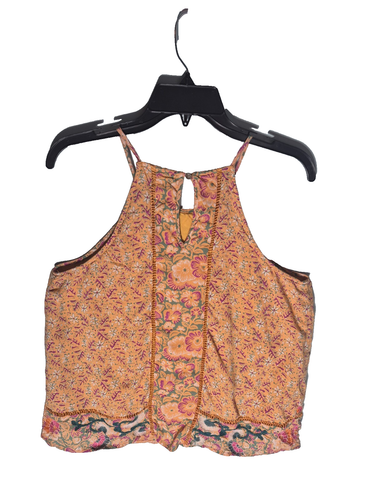 Anthropologie Akemi + Kin Top donna 10 reggicalze ricamato hippie boho floreale - Foto 8 di 10