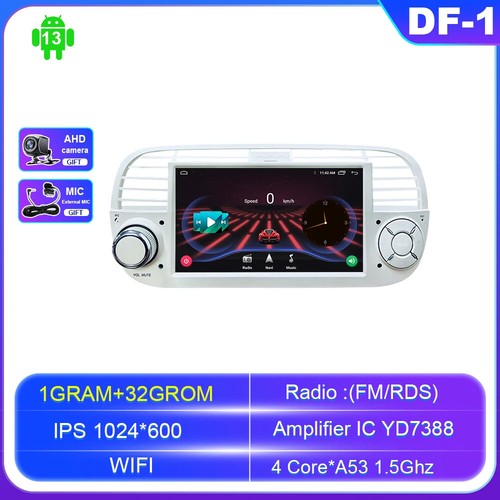 Android Auto Car Radio GPS Screen For FIAT 500 2007-2015 Multimedia Video Player - Picture 7 of 36