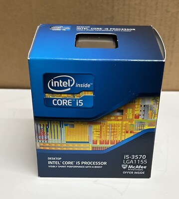 Intel Core i5-3570 Processor - NEW - SEALED