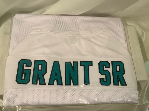 Jakeem Grant Sr Signed Miami Dolphins Custom Football Jersey w/ COA - Picture 6 of 6