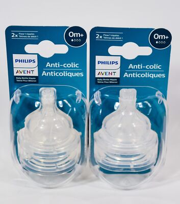 Philips Avent Natural Response Newborn Baby Bottle Nipple 0m